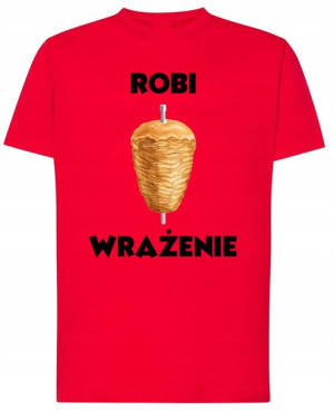 Robi Wrażenie T-shirt Kebab TikTok Rozm.5XL