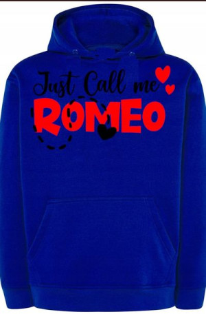 Romeo Walentynki Bluza z Kapturem Modna r.3XL