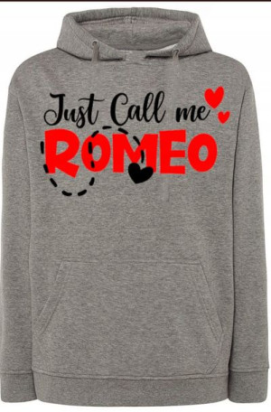 Romeo Walentynki Bluza z Kapturem Modna r.M