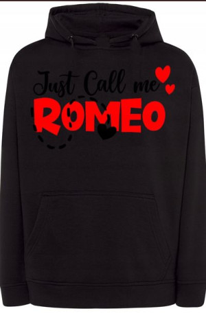 Romeo Walentynki Bluza z Kapturem Modna r.M