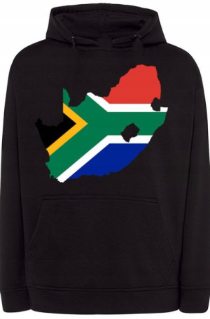 RPA Męska Modna Bluza Kaptur Nadruk r.3XL