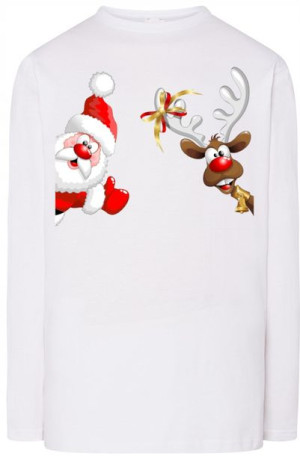 Rudolf Mikołaj Świąteczna Bluza Longsleeve r.XL