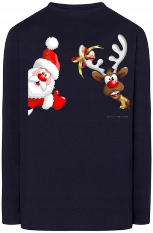 Rudolf Mikołaj Świąteczna Bluza Longsleeve r.XXL
