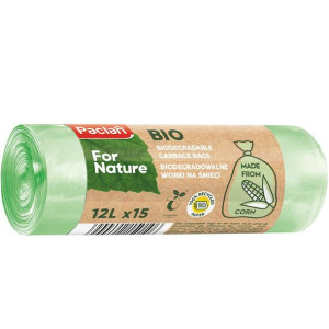 Worki Na Śmieci Super Mocne 12l 15szt Paclan Bio