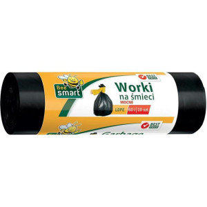 Worki Na Śmieci Ldpe 60l 10szt Strong