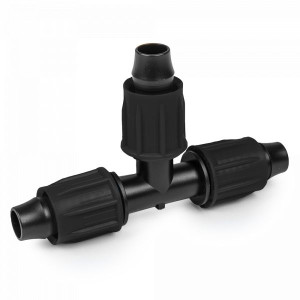 QJ Trójnik do rur kroplujących PE 16mm DSWAQJ-T16