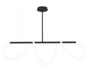 Lampa Sufitowa Wisząca Long Black Lina Led
