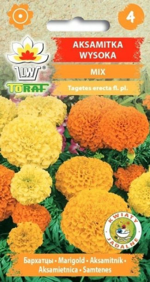 Toraf Nasiona Aksamitka wysoka mix