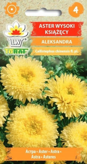 Toraf Nasiona Aster książęcy Aleksandra żółty 1G