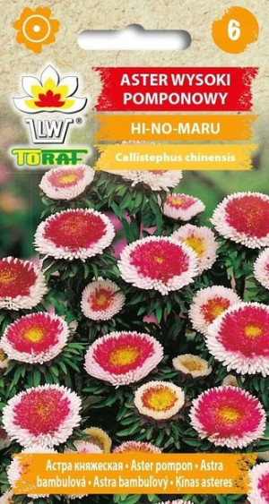 Toraf Nasiona Aster Wysoki Pomponowy hi-no-maru