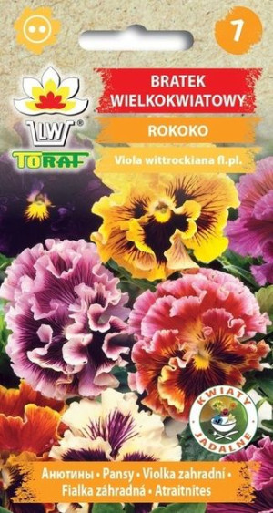 Toraf Nasiona Bratek wielkokwiatowy Rokoko 0,2g