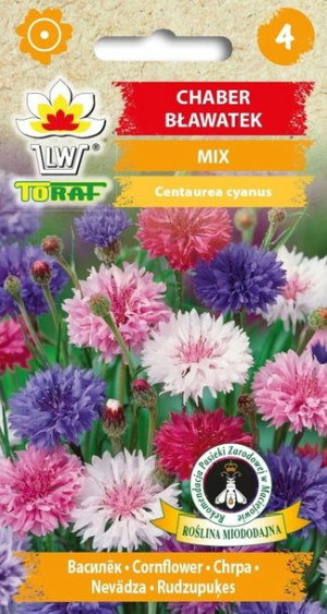 Toraf Nasiona Chaber bławatek mix 2g