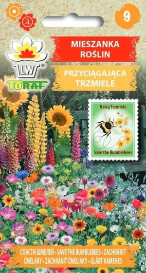 Toraf Nasiona MIX roślin przyciągająca trzmiele 2g