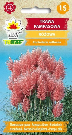 Toraf Nasiona Trawa pampasowa różowa 0,1g