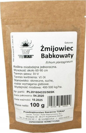 Toraf Nasiona Żmijowiec babkowaty 100g