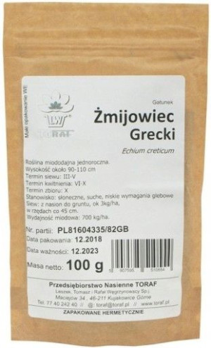 Toraf Nasiona ŻMIJOWIEC GRECKI 100g
