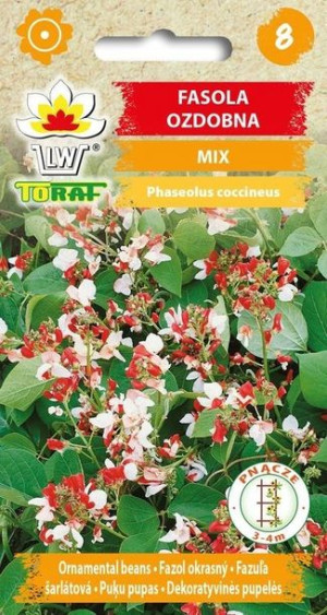 Toraf Nasiona Fasola ozdobna MIX 1op.[6szt.]
