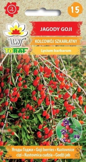 Toraf Nasiona Jagody Goji kolcowój szkarłatny 0,1g