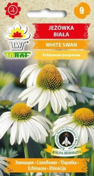 Toraf Nasiona Jeżówka White Swan - biała 0,3g