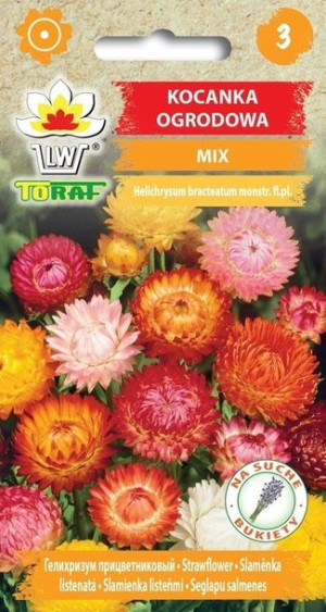 Toraf Nasiona Kocanka ogrodowa mix 0,5g