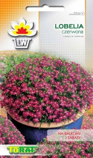 Toraf Nasiona Lobelia czerwona 0,1G