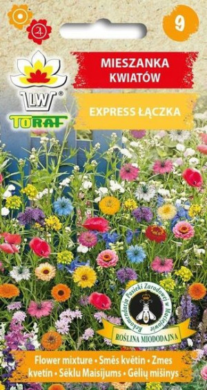 Toraf Nasiona Mieszanka kwiatów EXPRESS ŁĄCZKA 1G