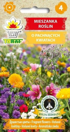Toraf Nasiona Mieszanka o PACHNĄCYCH KWIATACH