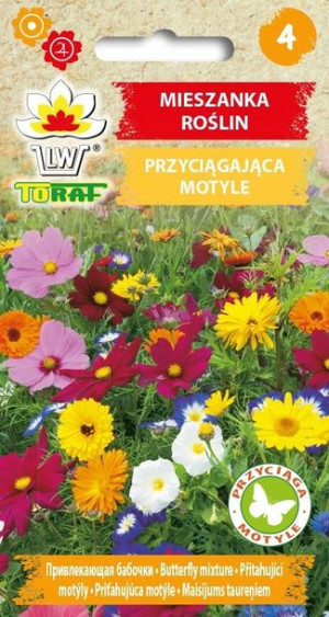 Toraf Nasiona MIX roślin przyciągająca motyle 1g