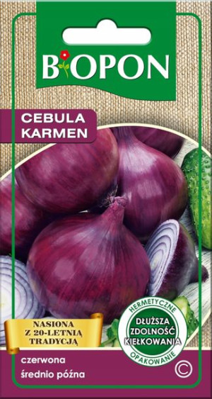 Biopon Cebula Czerwona Karmen