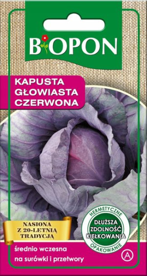 Biopon Kapusta Czerwona Głowiasta