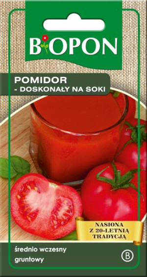Biopon Nasiona Pomidor Doskonały Na Soki 0,2g