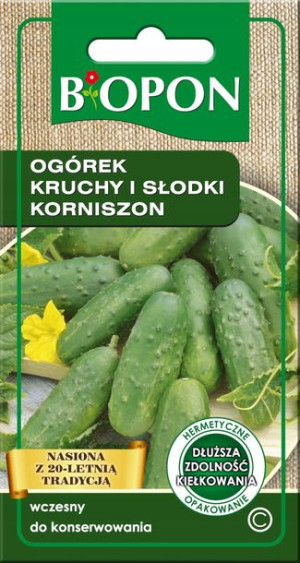 Biopon Ogórek Kruchy Słodki Korniszon