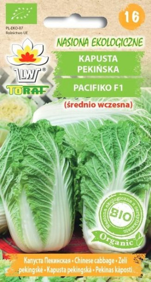 Toraf Nasiona BIO Kapusta pekińska Pacyfiko F1