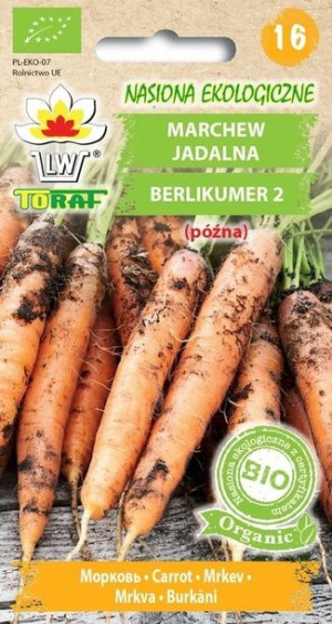 Toraf Nasiona BIO Marchew Berlicumer 2 5g