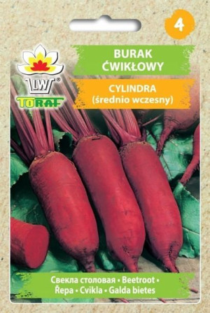 Toraf Nasiona Burak Ćwikłowy podłużny Cylindra 10g