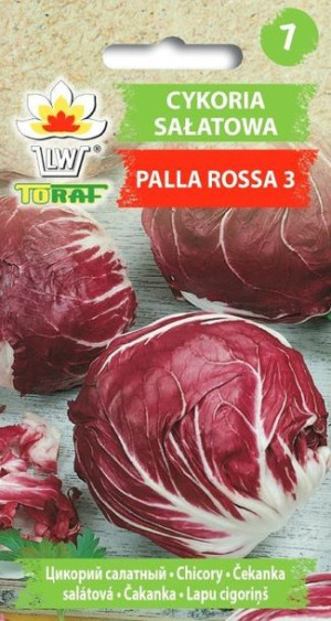 Toraf Nasiona Cykoria sałatowa Palla Rosa 3 5g