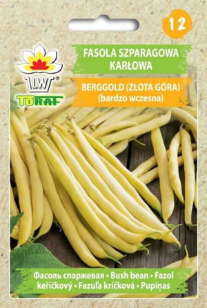 Toraf Nasiona Fasola szparagowa zółta Berggold 50g