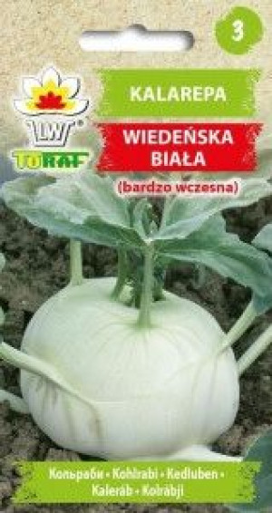 Toraf Nasiona Kalarepa WIEDEŃSKA BIAŁA 2g