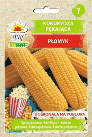 Toraf Nasiona Kukurydza pękająca Płomyk 20g