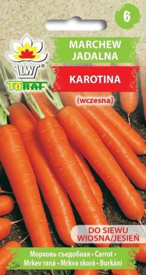 Toraf Nasiona Marchew jadalna Karotina 5g