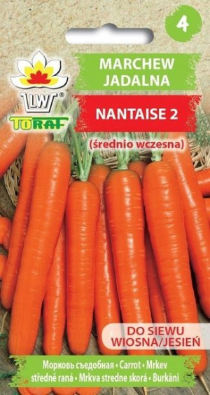 Toraf Nasiona Marchew jadalna Nantaise 2 5g