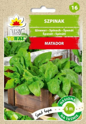 Toraf Nasiona na Taśmie Szpinak Matador