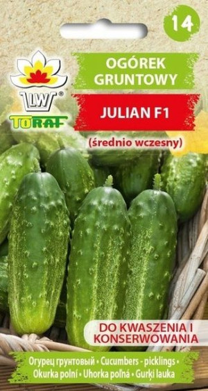 Toraf Nasiona Ogórek gruntowy Julian F1 5g