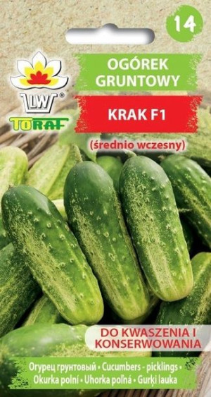 Toraf Nasiona Ogórek gruntowy Krak F1 5g