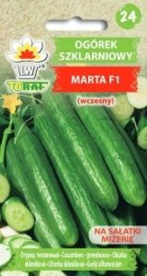 Toraf Nasiona Ogórek szklarniowy MARTA F1 1g