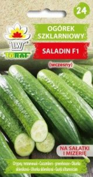 Toraf Nasiona Ogórek szklarniowy SALADIN F1 1g