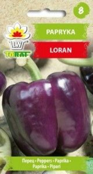Toraf Nasiona Papryka LORAN Fioletowa 0,3g