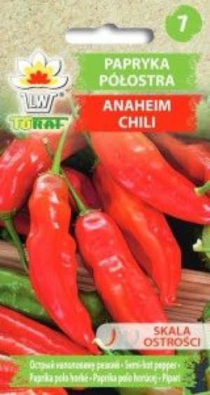 Toraf Nasiona Papryka półostra Anaheim Chili 0,2g