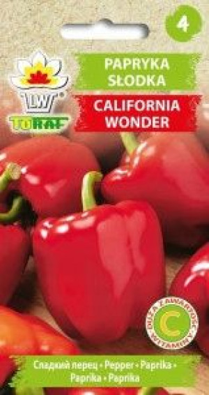 Toraf Nasiona Papryka słodka CALIFORNIA WONDER 0,5