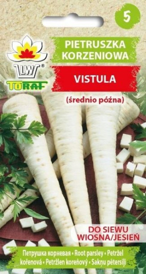 Toraf Nasiona Pietruszka korzenna Vistula [5g]